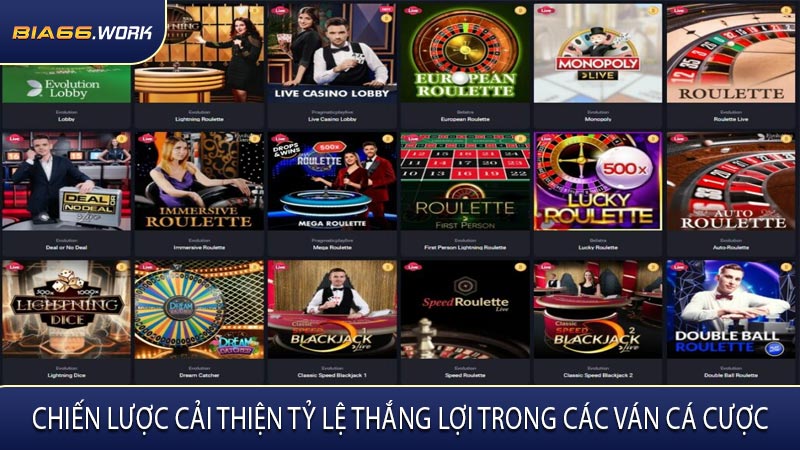 Chiến Lược Cải Thiện Tỷ Lệ Thắng Lợi Trong Các Ván Cá Cược