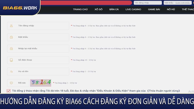 Hướng Dẫn Đăng Ký BIA66 Cách Đăng Ký Đơn Giản Và Dễ Dàng